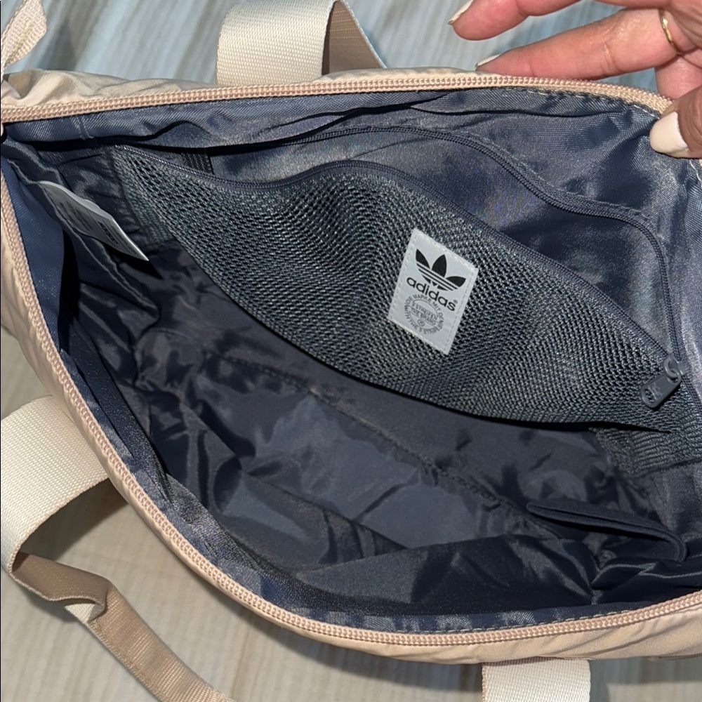 Adidas Beige Tote Bag - Picture 3 of 4